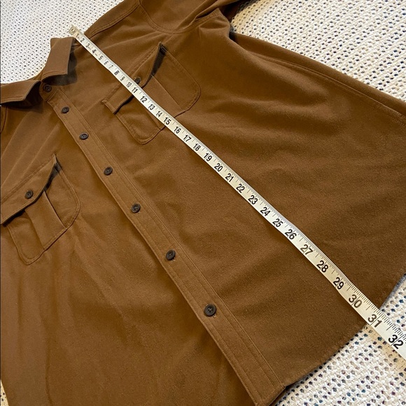 Rowm The Lodge Collection Long Sleeve Brushed Solid Button Down Shirt Size Large - Picture 11 of 12